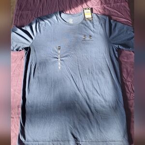 Under Armour Men's Navy Short Sleeve Tee